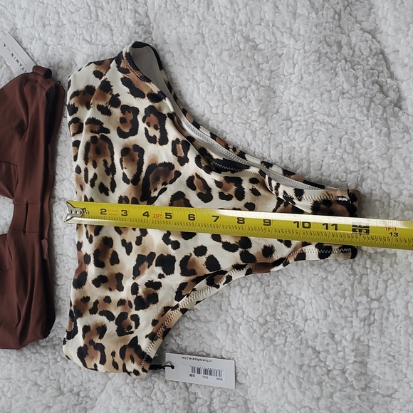 Vitamin A Bikini Set Brown and Wild Cat Print - Picture 11 of 17